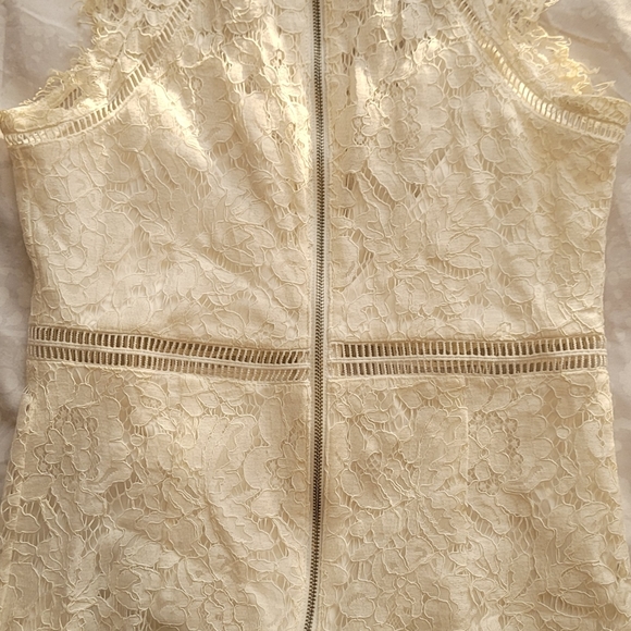 White Lace Dress - Picture 4 of 6